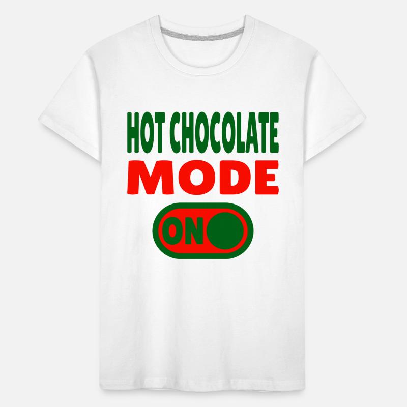 Mode chocolat chaud activé T-shirt bio Premium Enfant