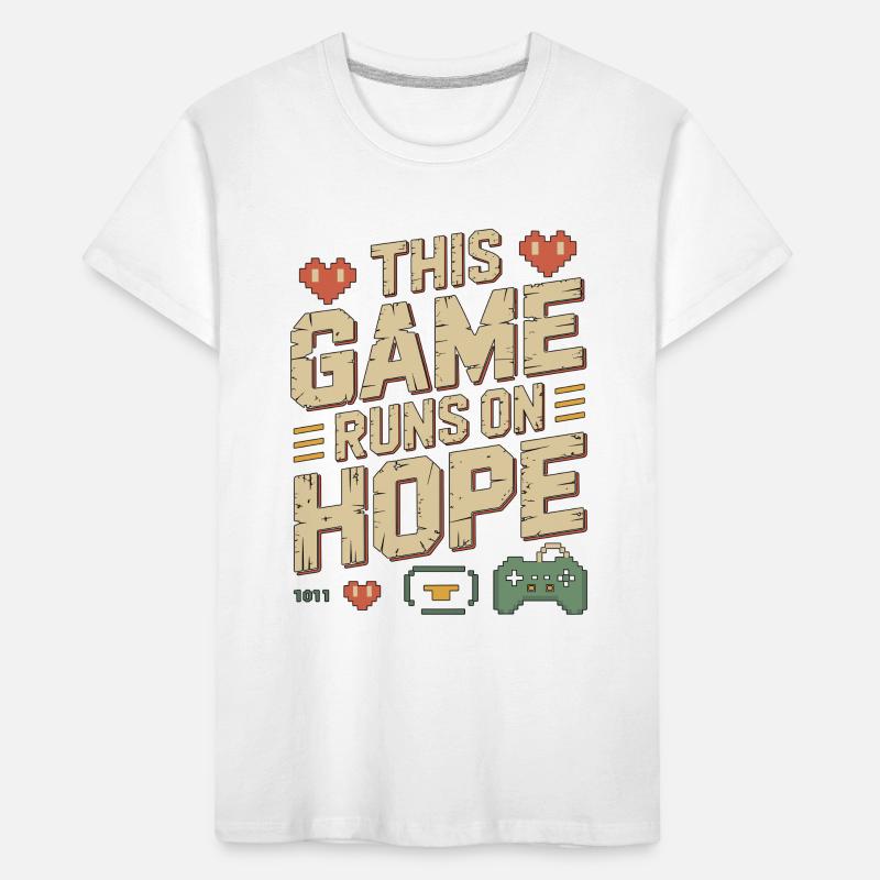 Game Developer This Game Runs On Indie Developer Kinder Premium Bio T-Shirt