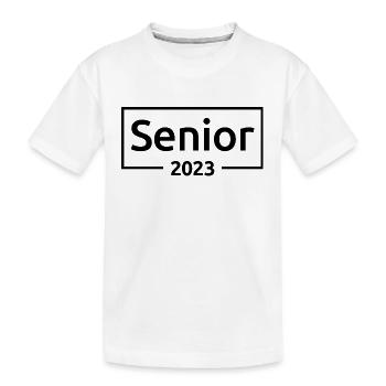 Senior 2023 - Abschlussfeier für Absolventen - Kinder Premium Bio T-Shirt - Weiß - Vorne