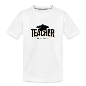 Enseignant Enseignant École Profession - T-shirt bio Premium Enfant - blanc - Devant
