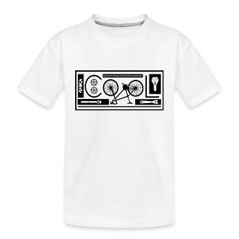 Bicycle Road Bike Bicycle Chain Bicycle Shop - T-shirt bio Premium Enfant - blanc - Devant