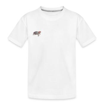 Your pubic toad - Kids' Premium Organic T-Shirt - white - Front