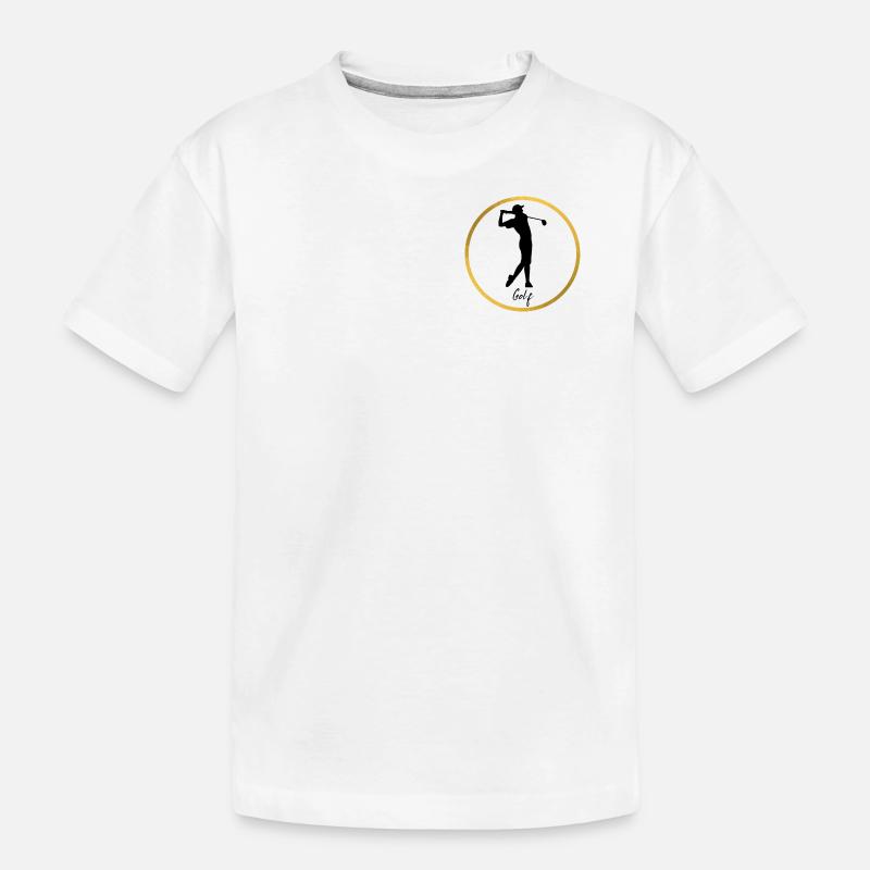Golf - T-shirt bio Premium Enfant - blanc