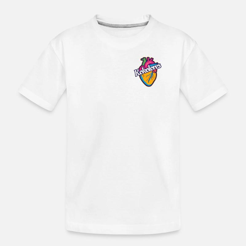 Kokolores - Kinder Premium Bio T-Shirt - Weiß