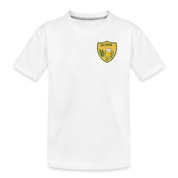 Oliven FC Ölsköld - T-shirt bio Premium Enfant - blanc - Devant