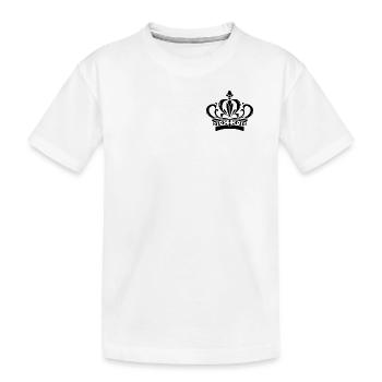 Couronne - T-shirt bio Premium Enfant - blanc - Devant