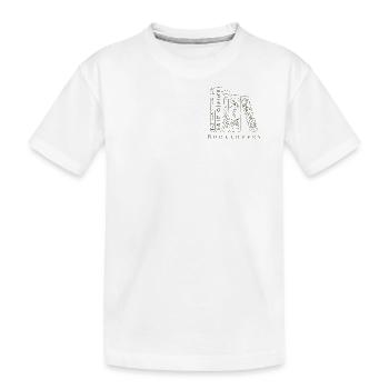 Amoureux des livres - T-shirt bio Premium Enfant - blanc - Devant