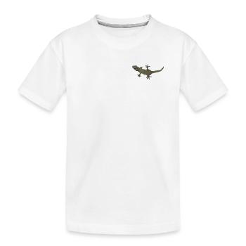 Gecko - T-shirt bio Premium Enfant - blanc - Devant