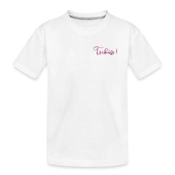 Tschüss sagen - Abschiedsgrüße Trennung - Kinder Premium Bio T-Shirt - Weiß - Vorne