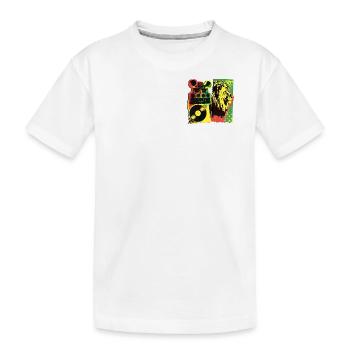 Système de son Roots Reggae - T-shirt bio Premium Enfant - blanc - Devant