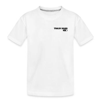 Workout - Kinder Premium Bio T-Shirt - Weiß - Vorne