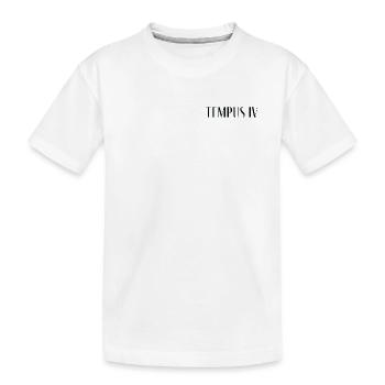 Farbige Mandala Muster auf Ethno-Waschlaken - Kinder Premium Bio T-Shirt - Weiß - Vorne