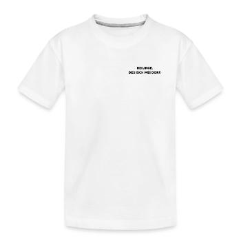 Reilings. de mon village. - T-shirt bio Premium Enfant - blanc - Devant
