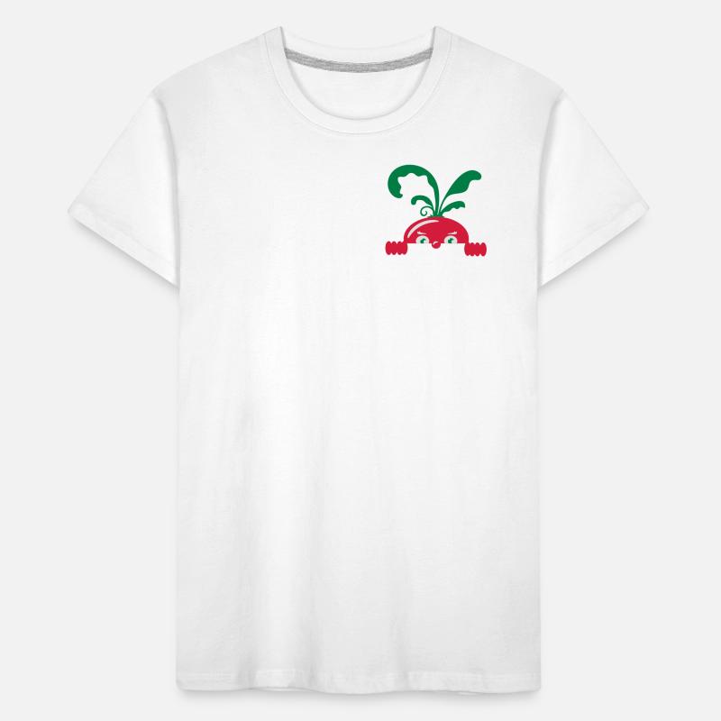 Radieschen Kinder Premium Bio T-Shirt