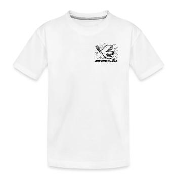 Frieden - Kinder Premium Bio T-Shirt - Weiß - Vorne