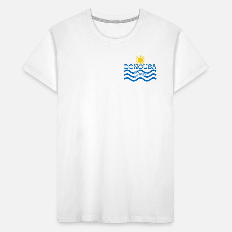 Donousa, Grèce Vagues de Soleil T-shirt bio Premium Enfant