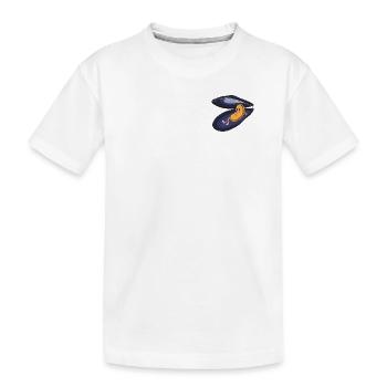 Fauler Schimmel unter Nachtsplittern - Kinder Premium Bio T-Shirt - Weiß - Vorne