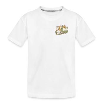 Soleil de la Paix - T-shirt bio Premium Enfant - blanc - Devant