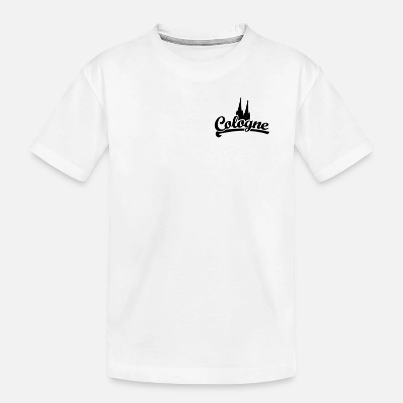 Cologne Classic Dom - Köln mit Kölner Dom - Kinder Premium Bio T-Shirt - Weiß