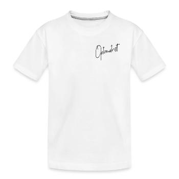 Optométriste en optique ophtalmique - T-shirt bio Premium Enfant - blanc - Devant