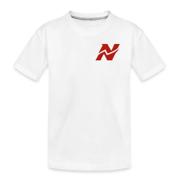 Noland_Athletics - Kids' Premium Organic T-Shirt - white - Front