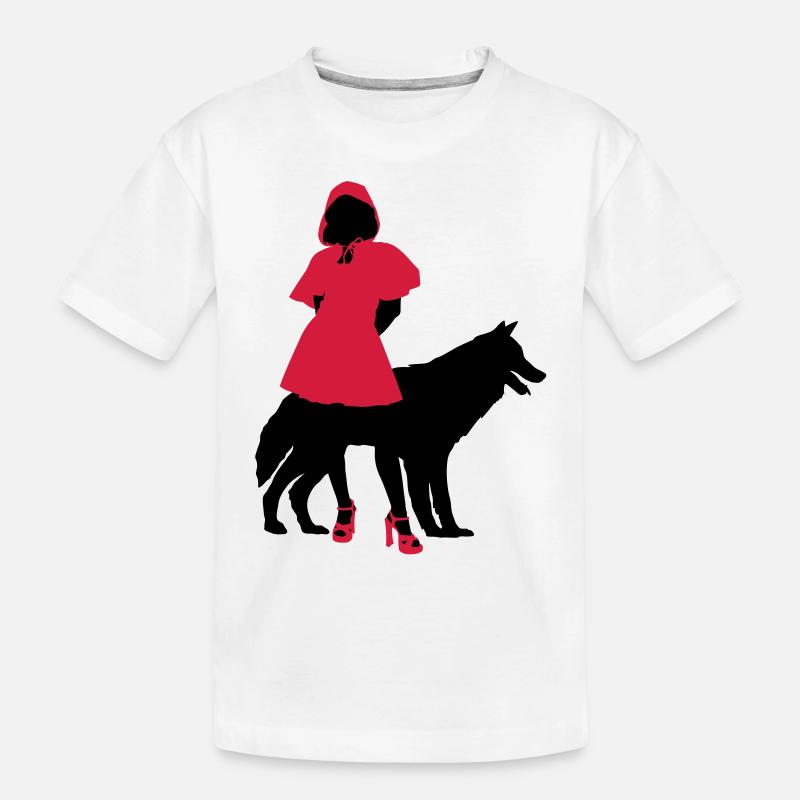 Red Riding Hood - T-shirt bio Premium Enfant - blanc