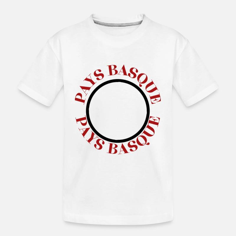 PAYS BASQUE 2 - T-shirt bio Premium Enfant - blanc