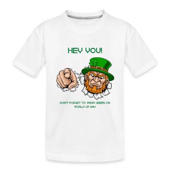 Journée mondiale du Cp - T-shirt bio Premium Enfant - blanc - Devant