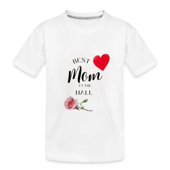 Meilleure maman au Hall - T-shirt bio Premium Enfant - blanc - Devant