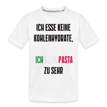 Spruch 3 - Kinder Premium Bio T-Shirt - Weiß - Vorne