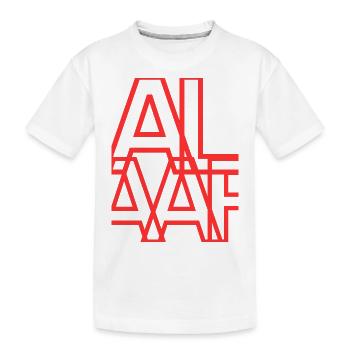 Alaaf Stlye - Kinder Premium Bio T-Shirt - Weiß - Vorne