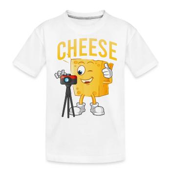 Kamera Film Kameramann Vintage Kameramann Sprüche - Kinder Premium Bio T-Shirt - Weiß - Vorne