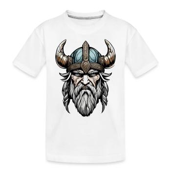 Viking / Thor / Odin / Nordique / Celtique - T-shirt bio Premium Enfant - blanc - Devant
