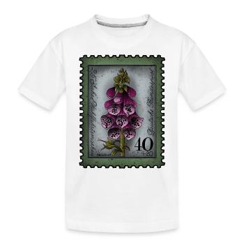 Timbre digitale - T-shirt bio Premium Enfant - blanc - Devant