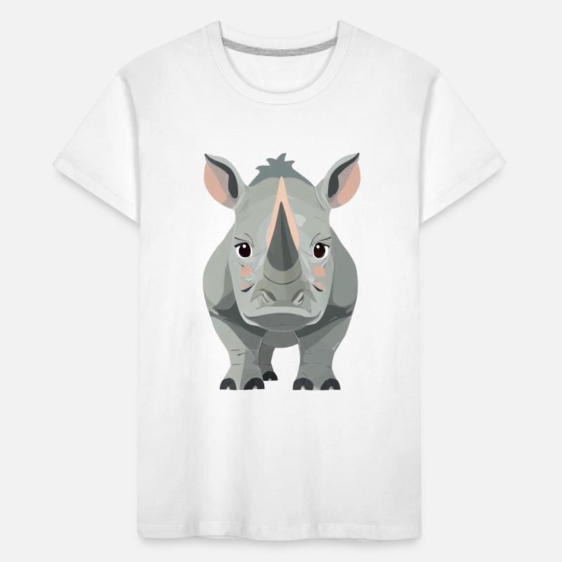 Rhinoceros Kids' Premium Organic T-Shirt