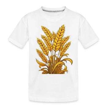 Blé - T-shirt bio Premium Enfant - blanc - Devant