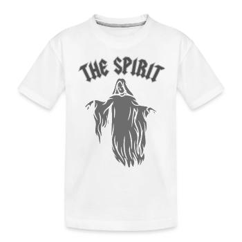 THE SPIRIT - Kinder Premium Bio T-Shirt - Weiß - Vorne