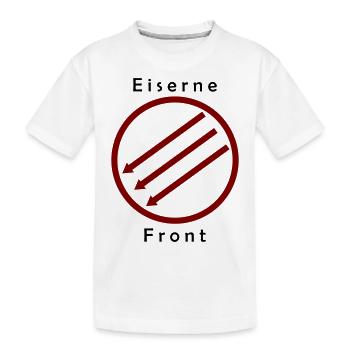 Front d’Eiserne - Drei Pfeile - T-shirt bio Premium Enfant - blanc - Devant