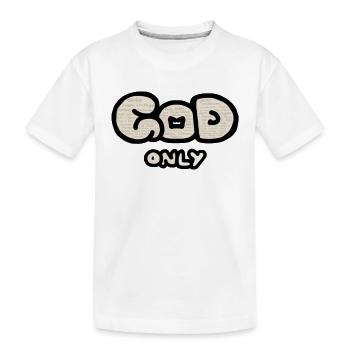 Bulle biblique - T-shirt bio Premium Enfant - blanc - Devant