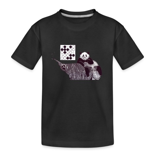 Panda 5x5 Seki - Kids' Premium Organic T-Shirt