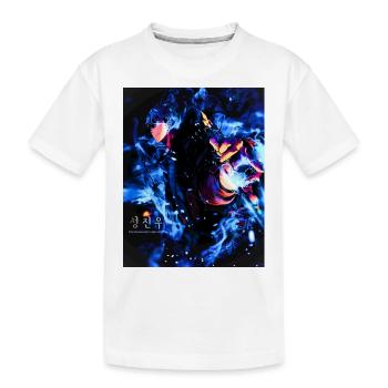 Solo Leveling - Kinder Premium Bio T-Shirt - Weiß - Vorne