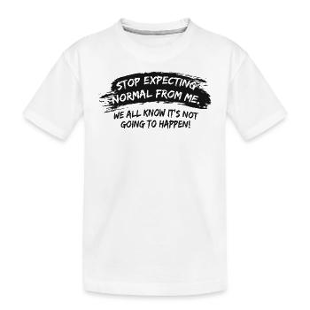 Citation t Shirt - T-shirt bio Premium Enfant - blanc - Devant
