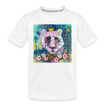 Odeur des roses - T-shirt bio Premium Enfant - blanc - Devant