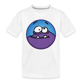 PlumBoo - Kinder Premium Bio T-Shirt - Weiß - Vorne