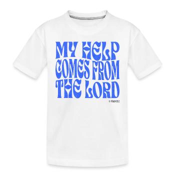 Christianity Christian Bible Verse - Kids' Premium Organic T-Shirt - white - Front