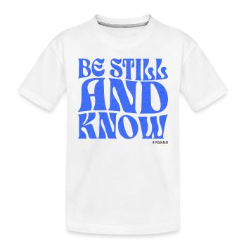 Christianity Christian Bible Verse - Kids' Premium Organic T-Shirt - white - Front