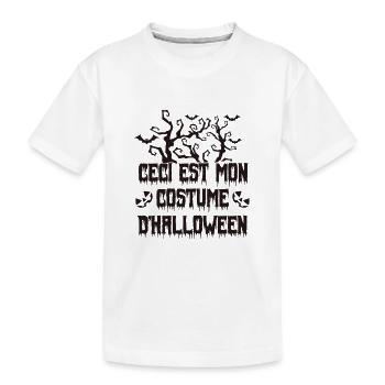 Mon costume d’halloween - T-shirt bio Premium Enfant - blanc - Devant