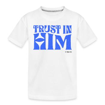 Christianity Christian Bible Verse - Kids' Premium Organic T-Shirt - white - Front