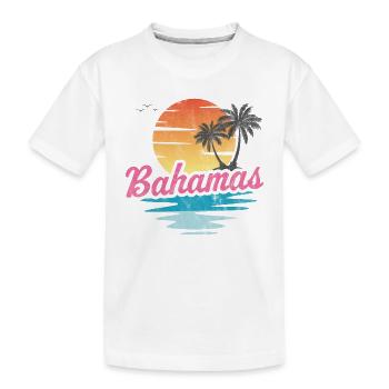 Bahamas - T-shirt bio Premium Enfant - blanc - Devant