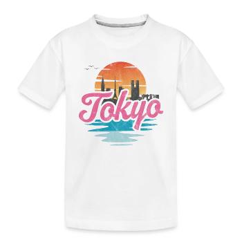 Tokyo - T-shirt bio Premium Enfant - blanc - Devant